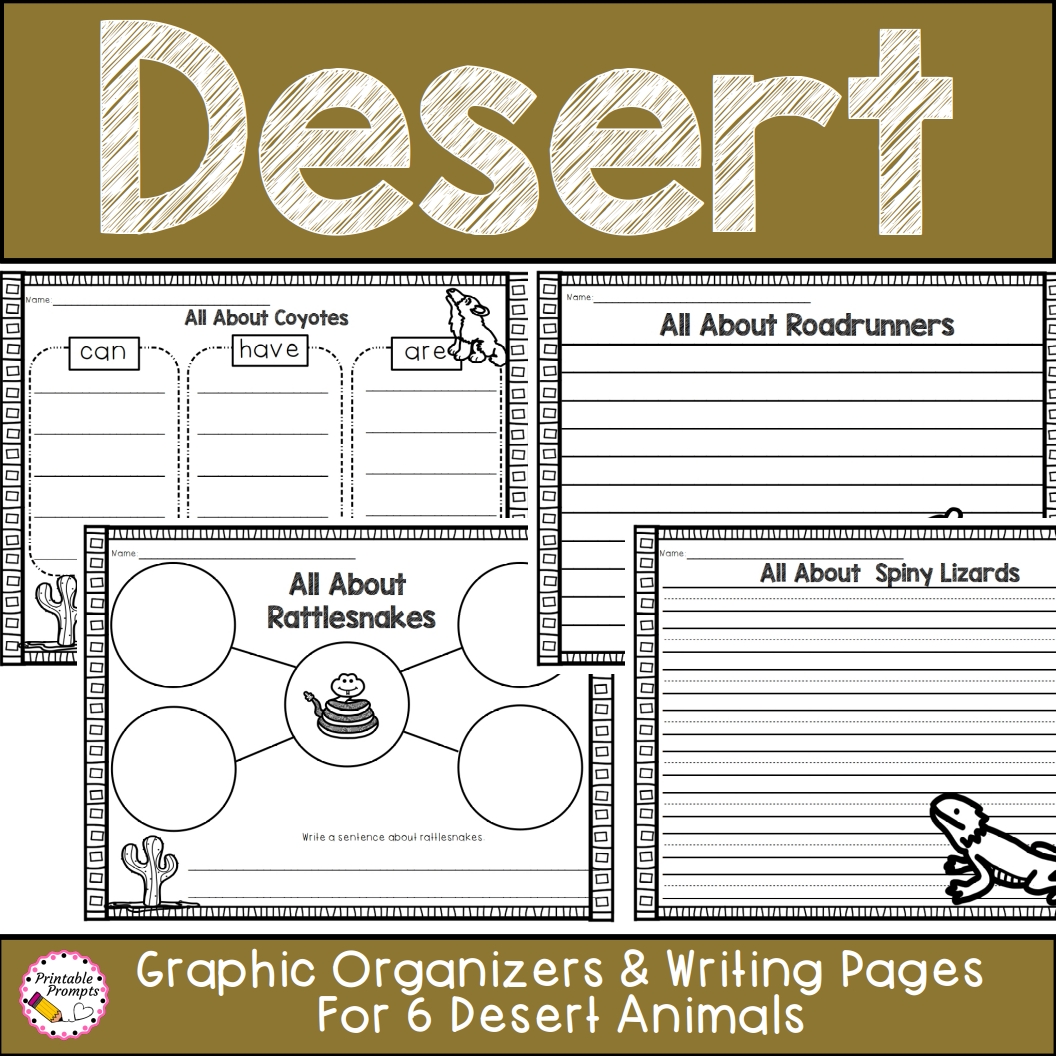 Desert animals information in english image